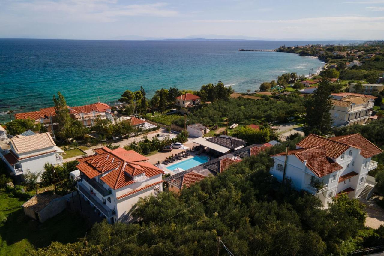 Villa Corali Apartments Sea Breath & Pool Amoudi Exterior photo
