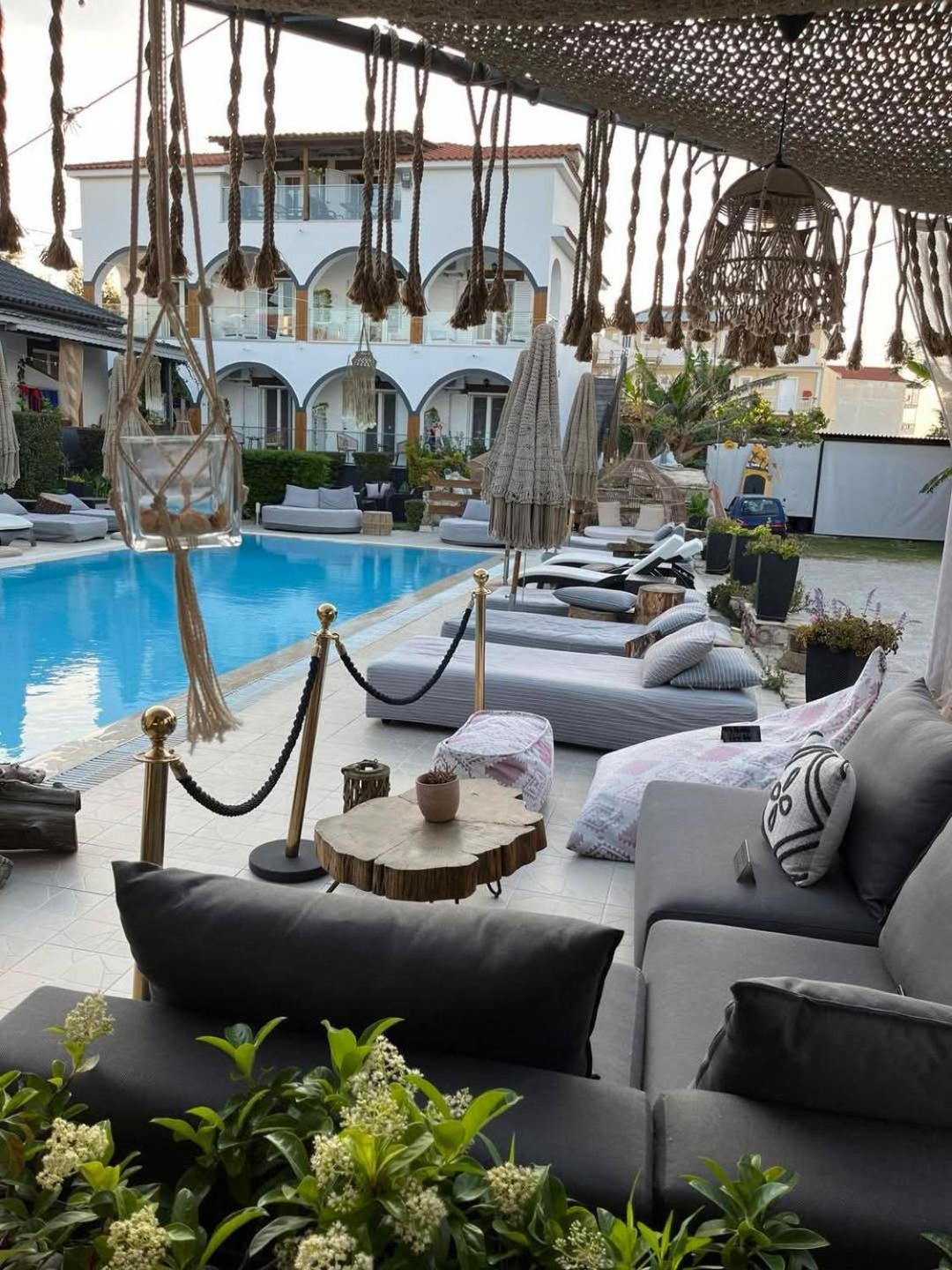 Villa Corali Apartments Sea Breath & Pool Amoudi Exterior photo