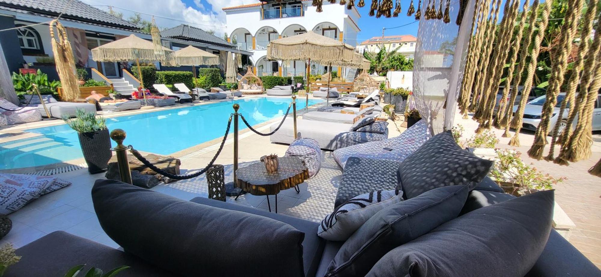 Villa Corali Apartments Sea Breath & Pool Amoudi Exterior photo
