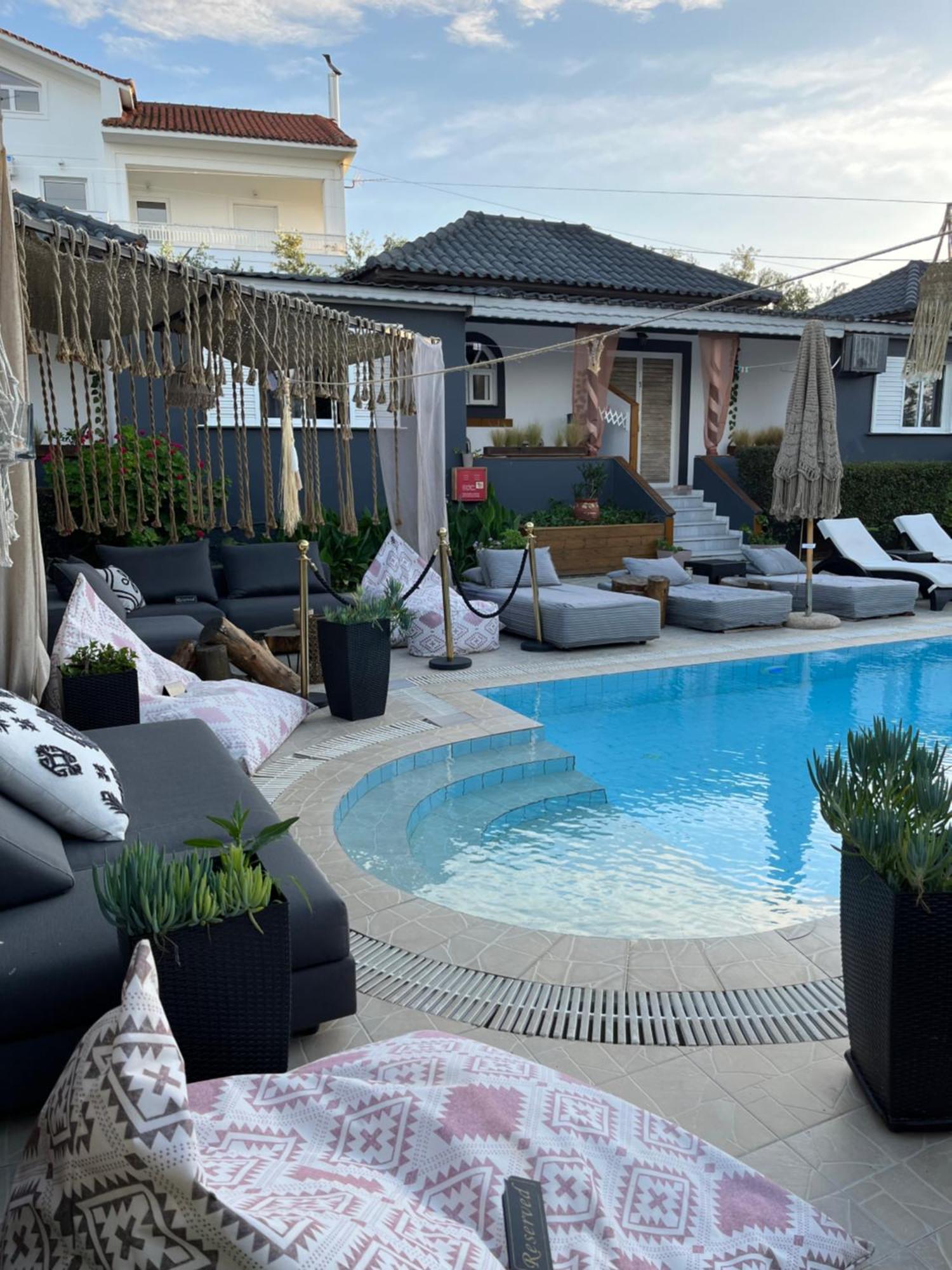 Villa Corali Apartments Sea Breath & Pool Amoudi Exterior photo